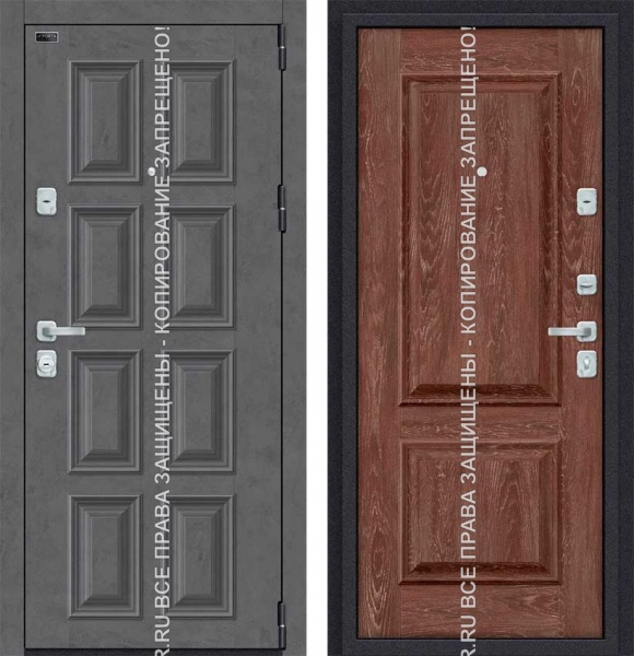 Дверь стальная входная утеплённая МДФ/МДФ 3130 Дверь стальная входная утеплённая МДФ/МДФ 3130